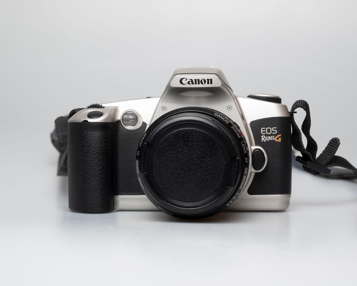 Canon EOS Rebel G 35mm film SLR w/ Canon EF 35-80 lens (serial 5907578)