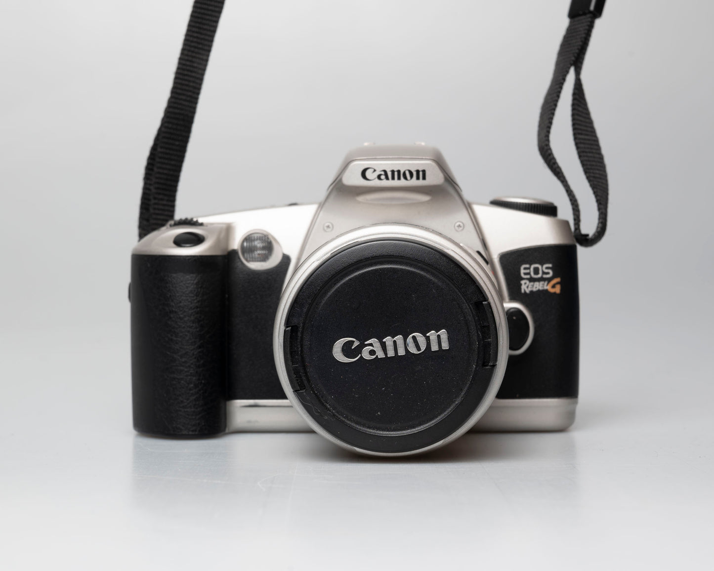 Canon EOS Rebel G 35mm film SLR w/ Canon EF 35-90 lens (serial 5513204)