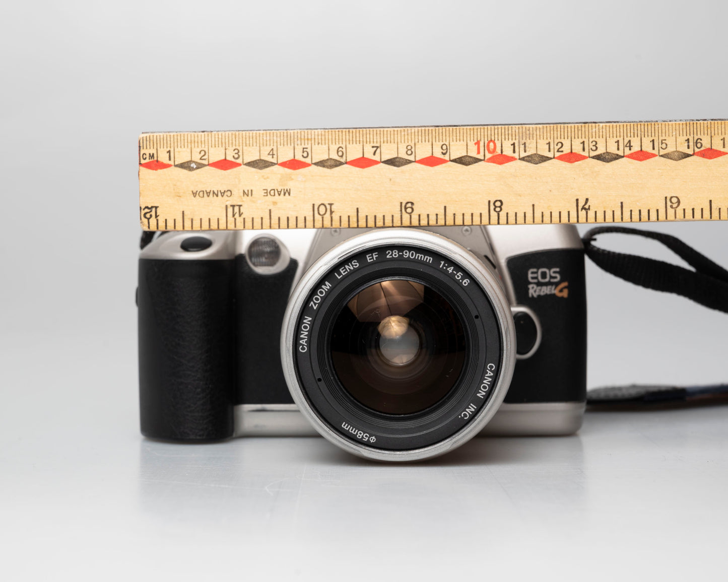 Canon EOS Rebel G 35mm film SLR w/ Canon EF 35-90 lens (serial 5513204)
