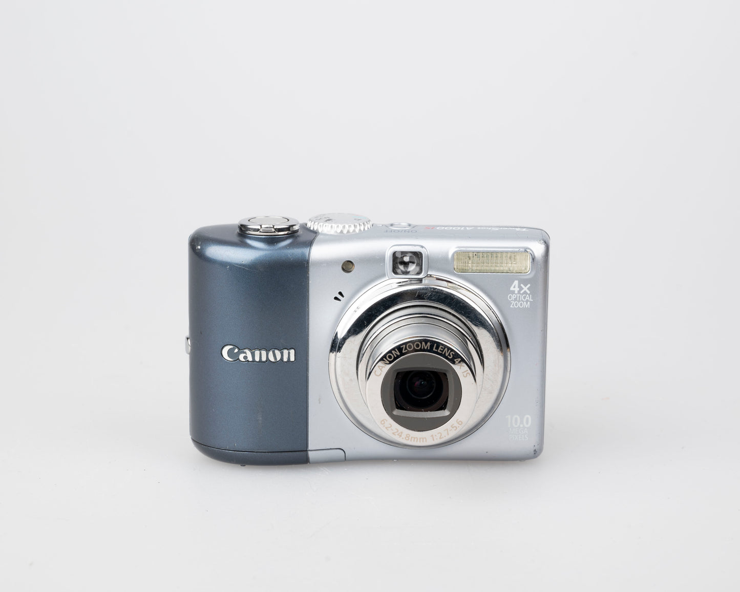 Canon Powershot A1000 IS digicam 10 MP CCD sensor (uses AA batteries and SD memory cards)