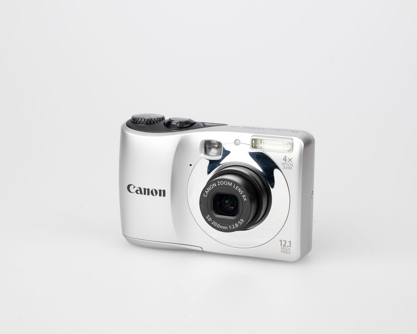 Appareil photo numérique Canon Powershot A1200 avec capteur CCD 12 MP (utilise des piles AA et des cartes mémoire SD)
