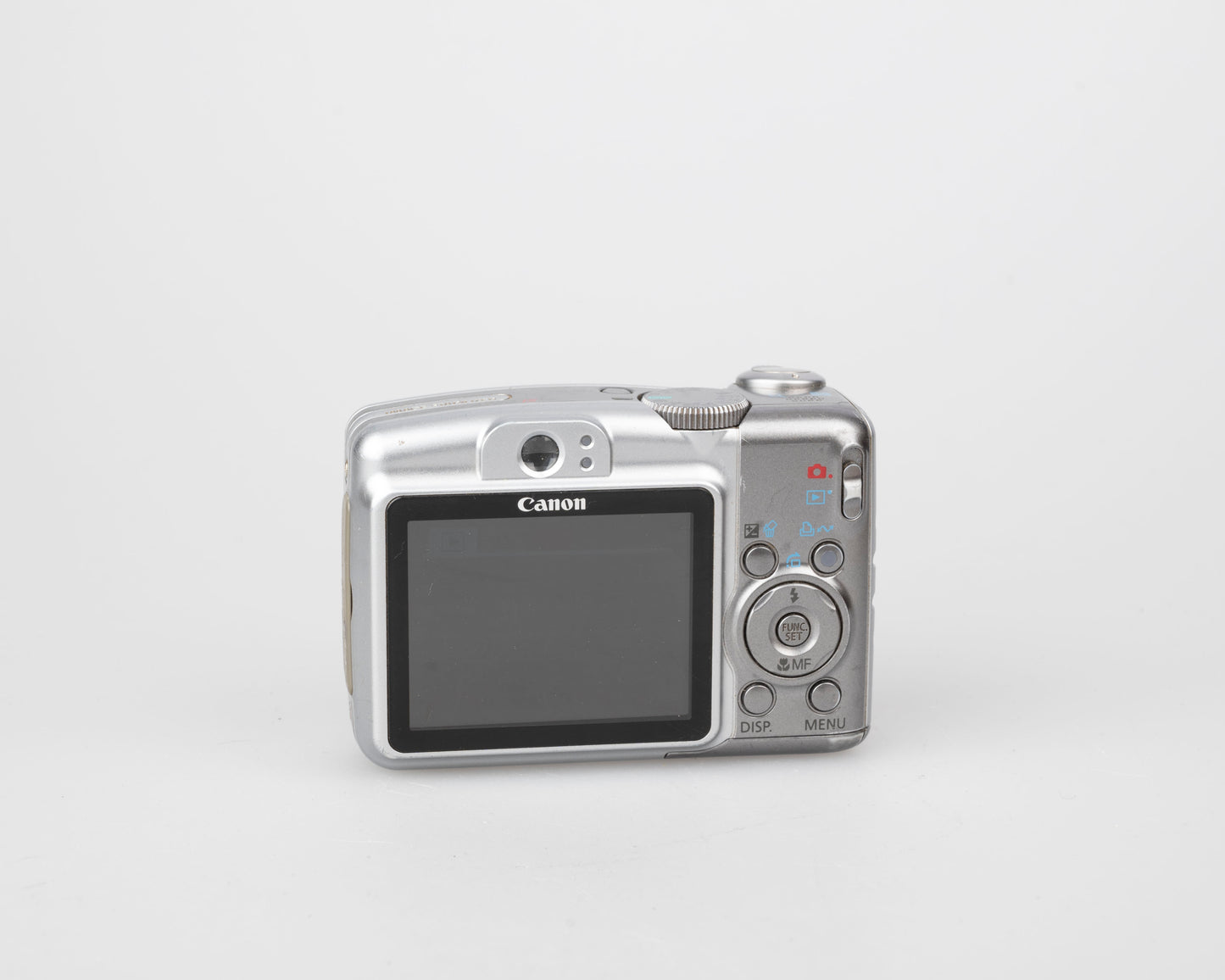 Appareil photo numérique Canon Powershot A720 IS avec capteur CCD 8 MP (utilise des piles AA et des cartes mémoire SD)