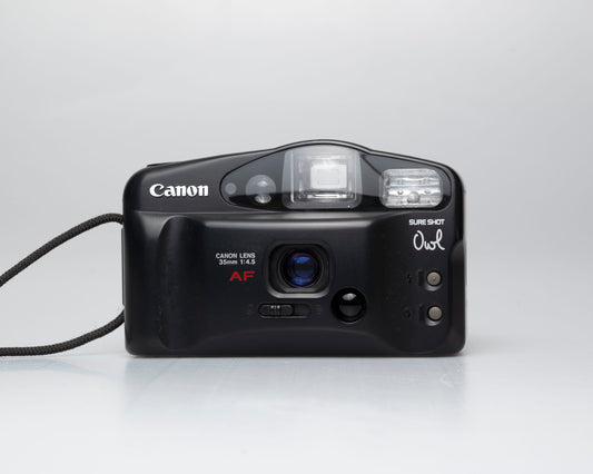 Canon Sure Shot Owl appareil photo argentique 35mm (numéro de série 9541594)