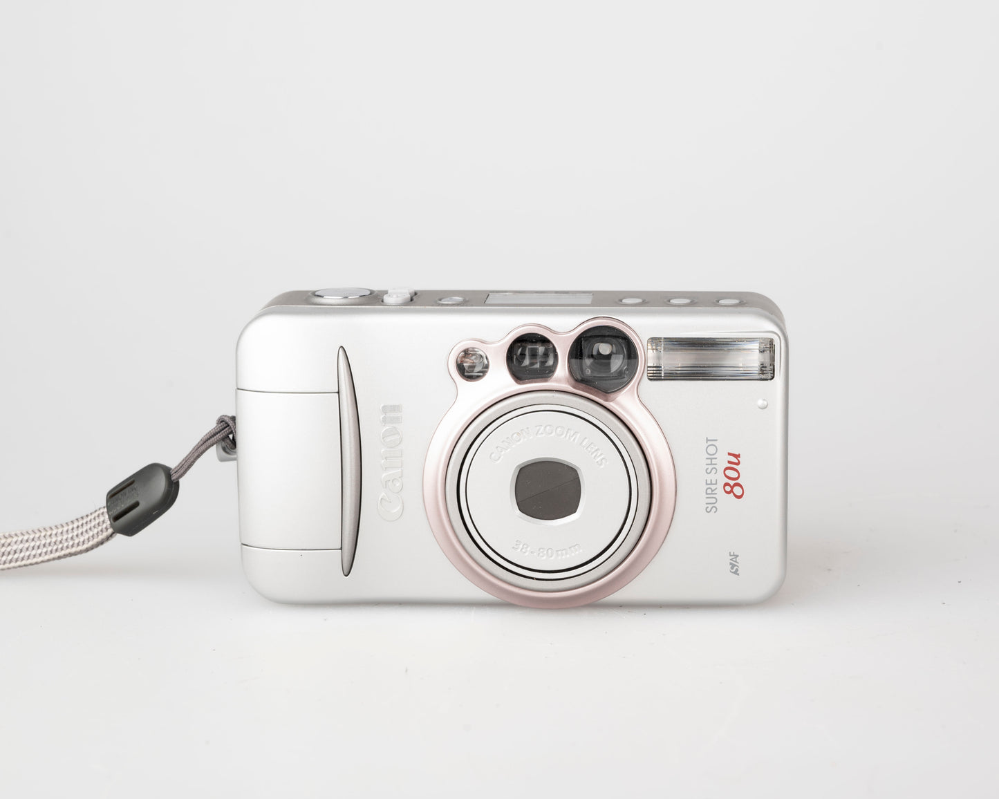 Canon Sure Shot 80u 35mm camera w/ case (serial 8021818)