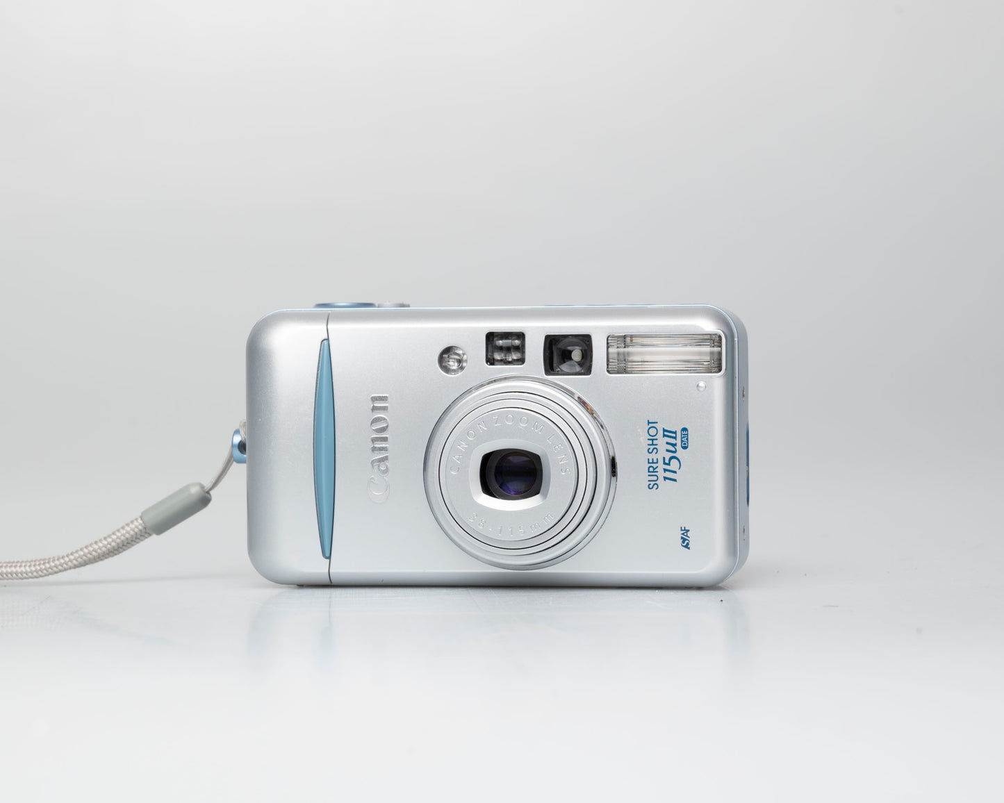 Canon Sure Shot 115u II Date appareil photo 35mm avec étui (numéro de série 1005159)