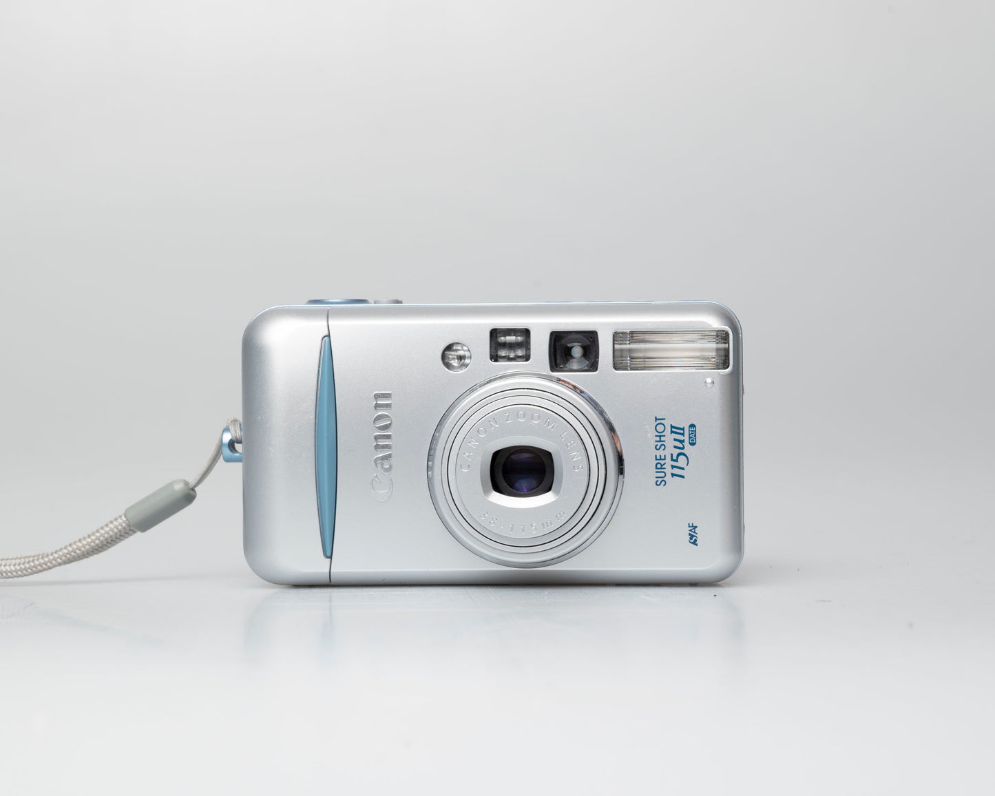 Canon Sure Shot 115u II Date appareil photo 35mm avec étui (numéro de série 1005159)