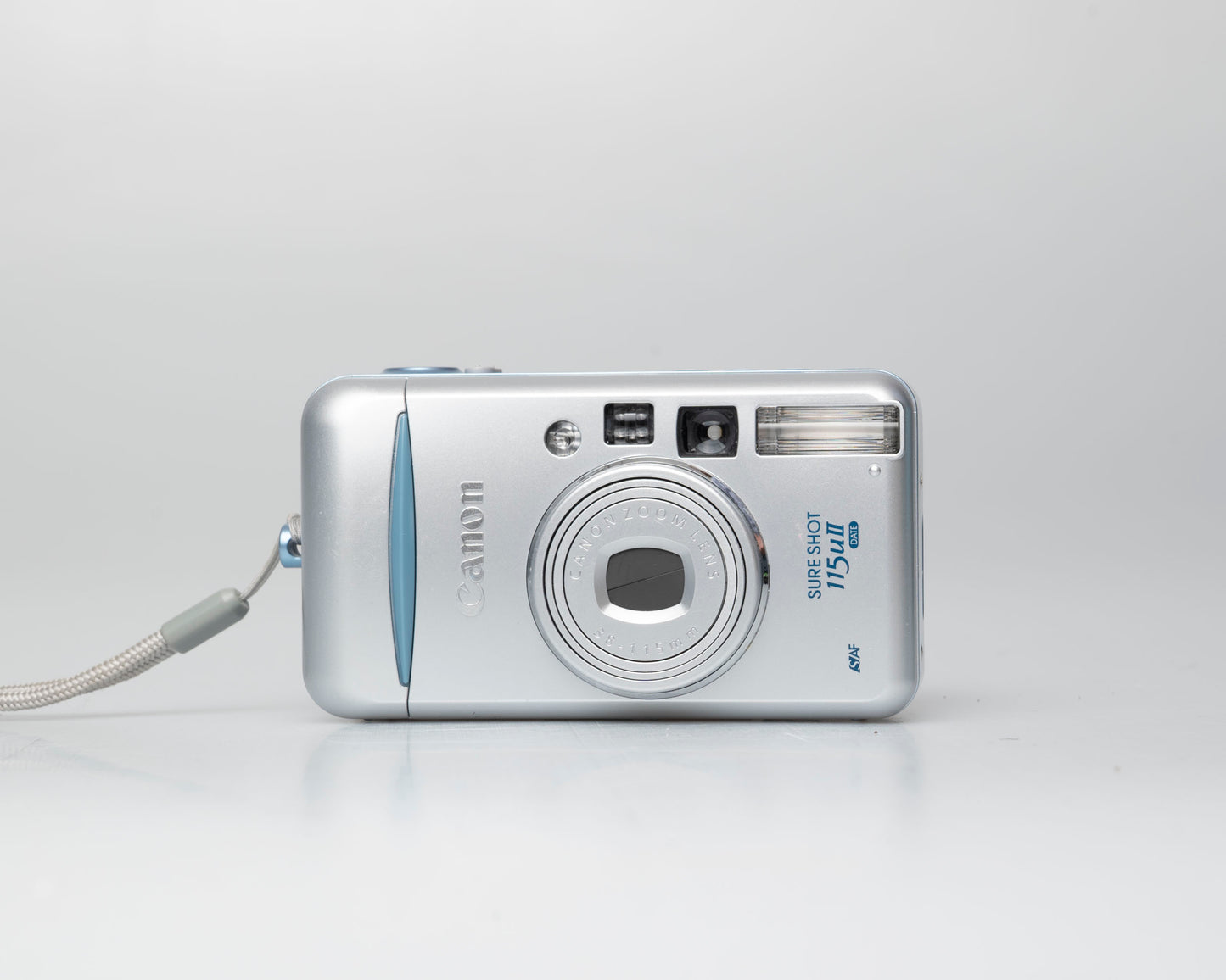 Canon Sure Shot 115u II Date appareil photo 35mm avec étui (numéro de série 1005159)