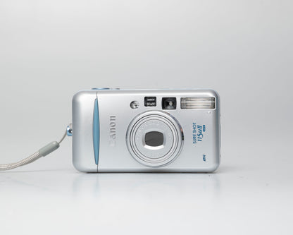 Canon Sure Shot 115u II Date appareil photo 35mm avec étui (numéro de série 1005159)
