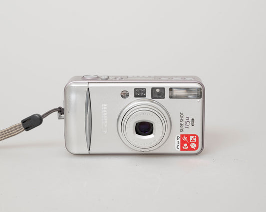 Canon Sure Shot 115u ultra-compact 35mm camera w/ case (serial 7644821)