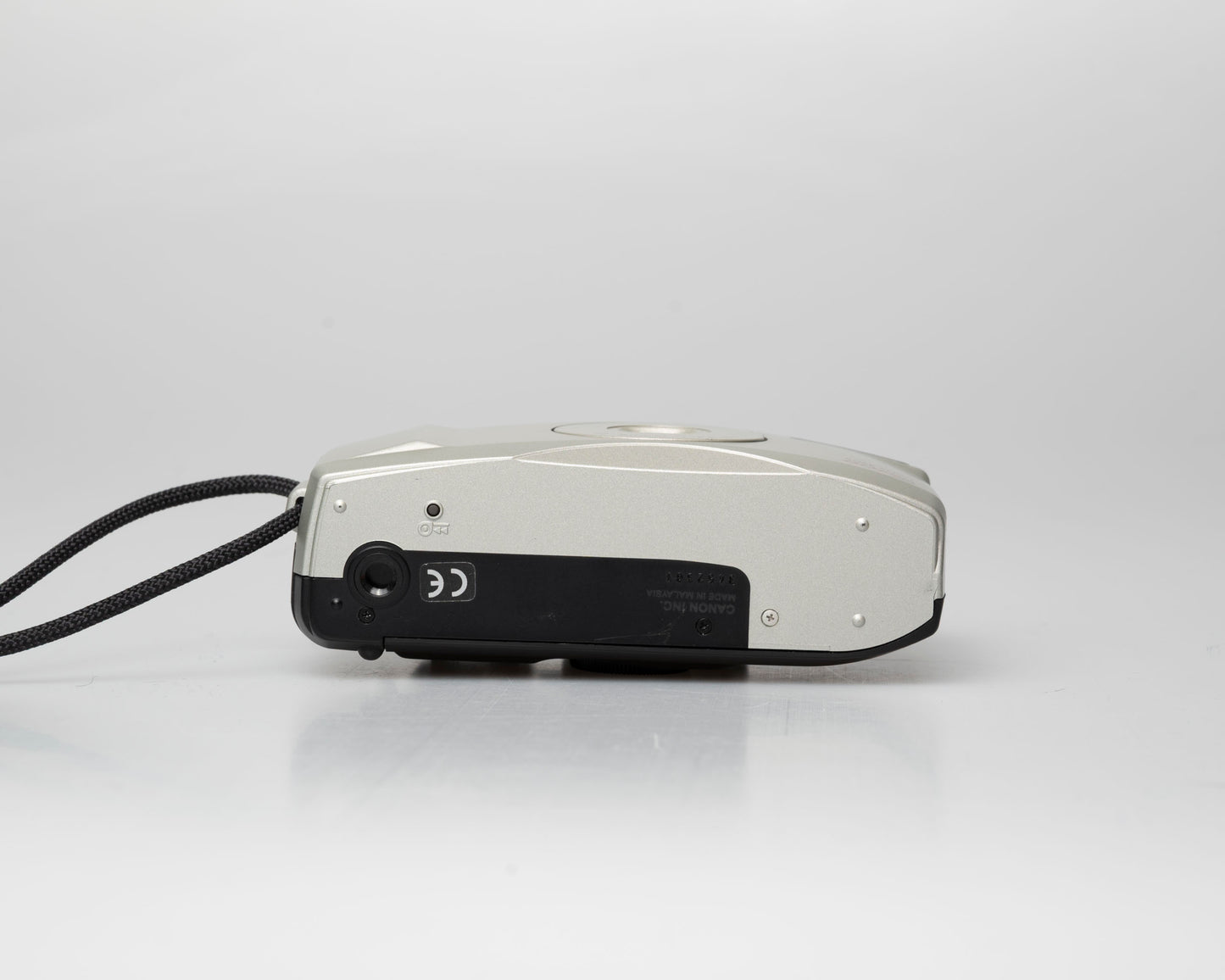 Canon Sure Shot 60 Zoom 35mm point-and-shoot camera; bottom