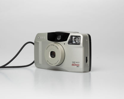 Canon Sure Shot 60 Zoom 35mm point-and-shoot camera; right view