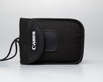 Canon Sure Shot 60 Zoom appareil photo argentique 35mm avec étui (numéro de série 4103382)