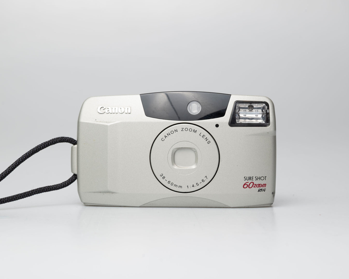 Canon Sure Shot 60 Zoom 35mm film camera (serial 0432733)