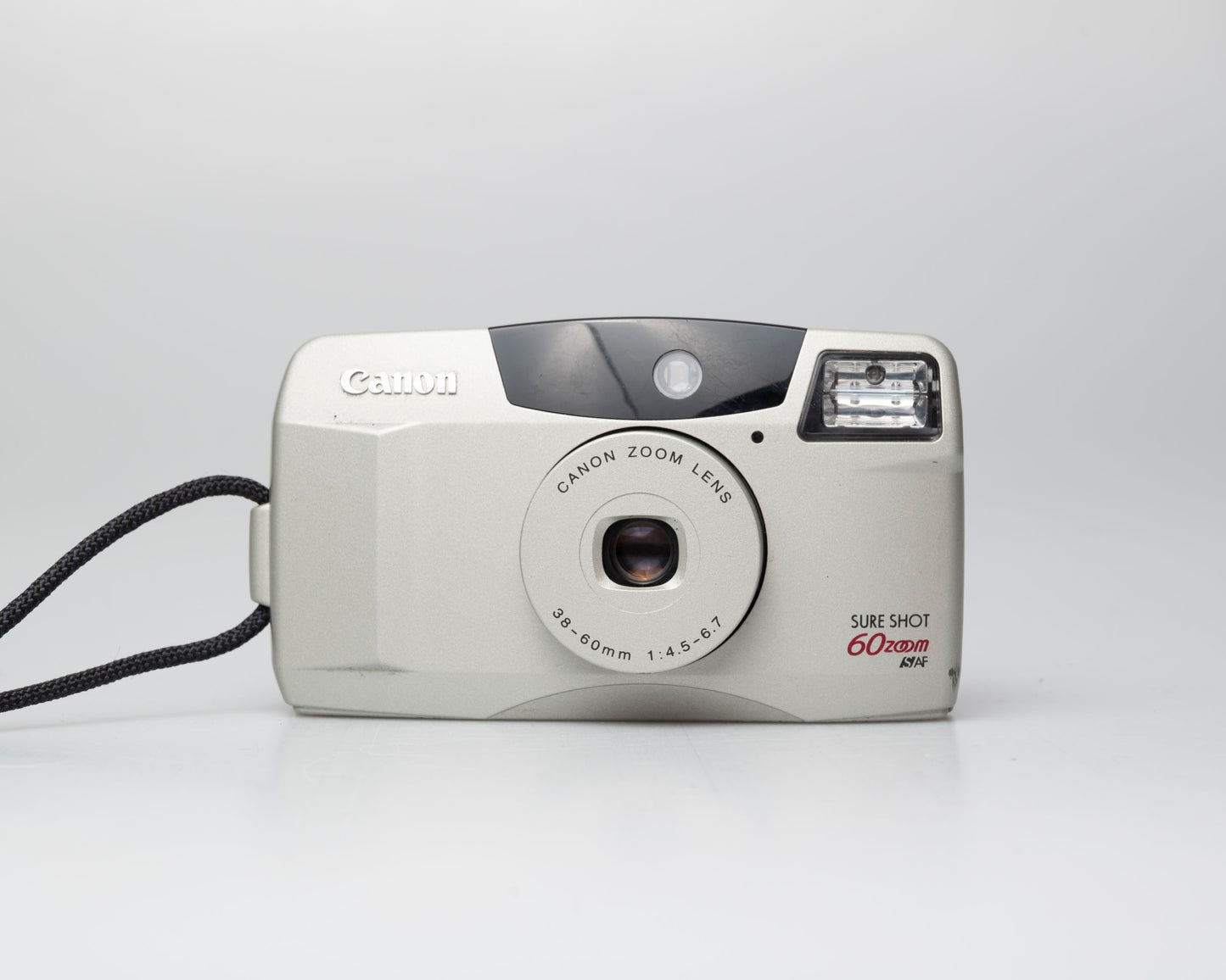 Canon Sure Shot 60 Zoom 35mm film camera (serial 0432733)