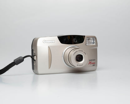 Canon Sure Shot 76 Zoom appareil photo argentique 35mm avec étui (série 6300674)