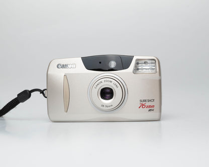 Canon Sure Shot 76 Zoom appareil photo argentique 35mm avec étui (série 6300674)