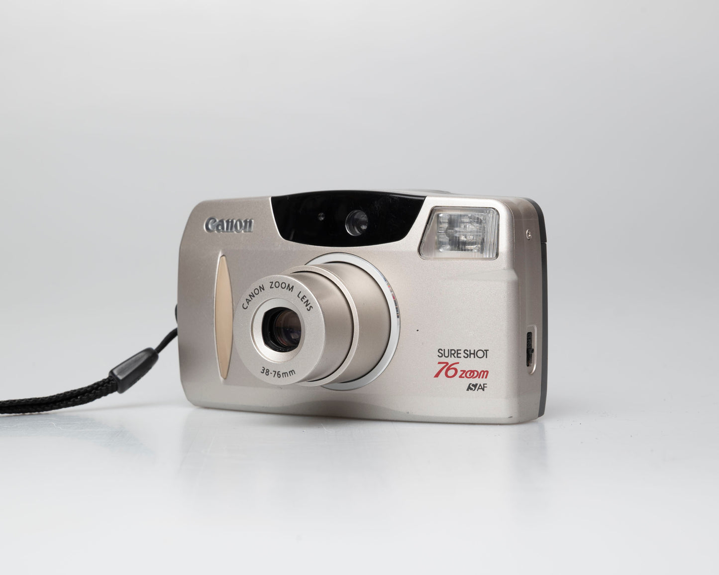 Canon Sure Shot 76 Zoom 35mm film camera w/ case (serial 4380166)