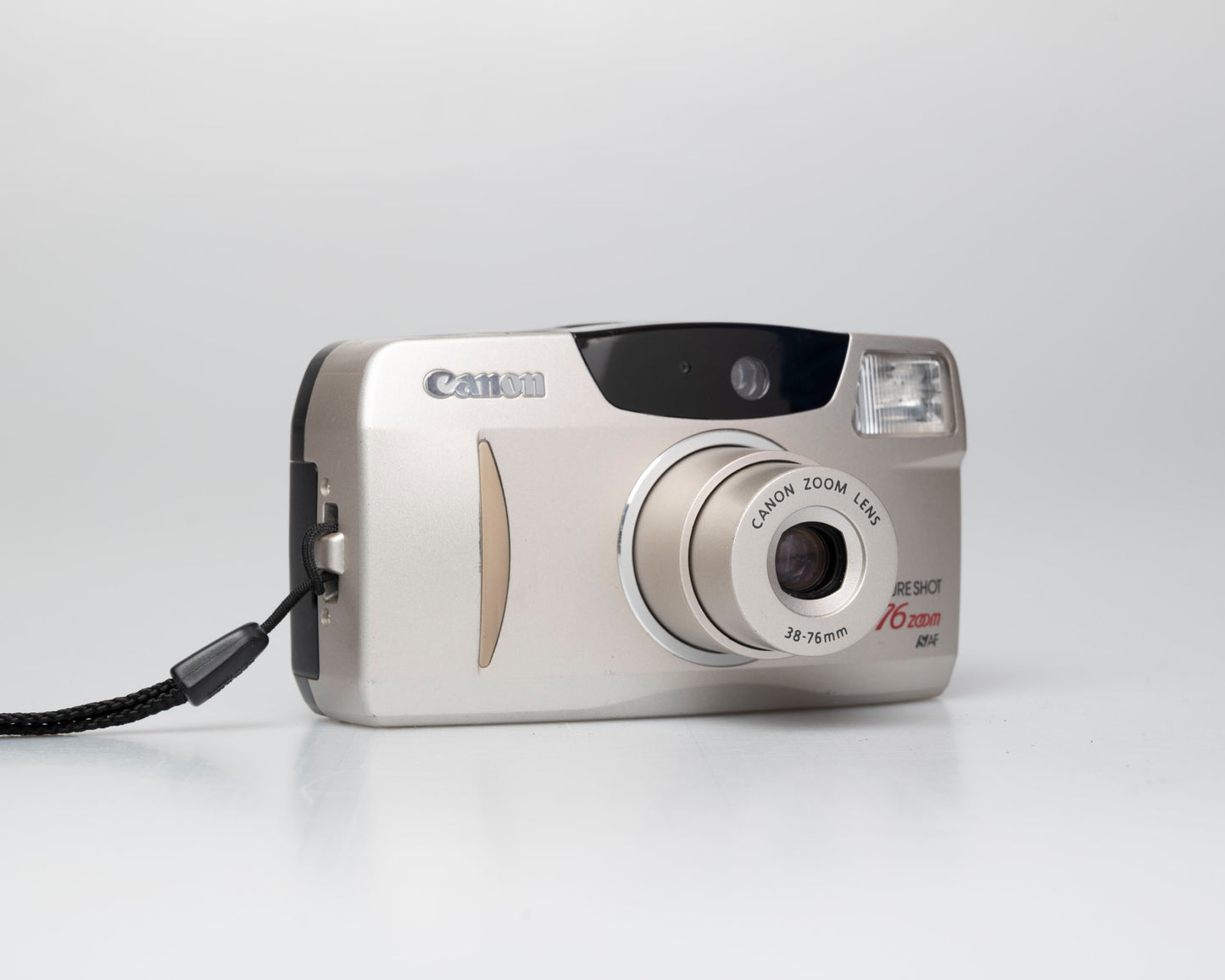 Canon Sure Shot 76 Zoom 35mm film camera w/ case (serial 4380166)