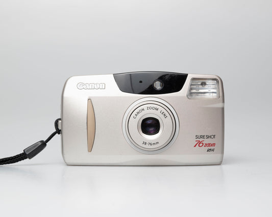 Canon Sure Shot 76 Zoom 35mm film camera w/ case (serial 4380166)