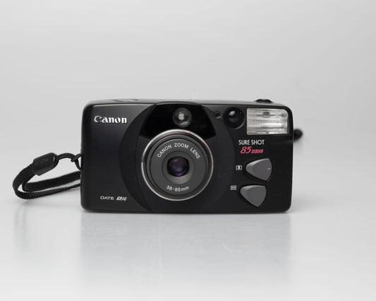 Canon Sure Shot 85 Zoom camera w/ case + manual (serial 2656450)