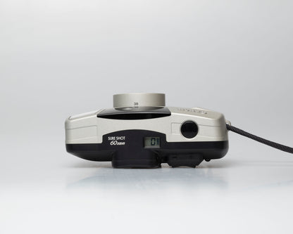 Canon Sure Shot 60 Zoom appareil photo argentique 35mm avec étui (série 47503086)