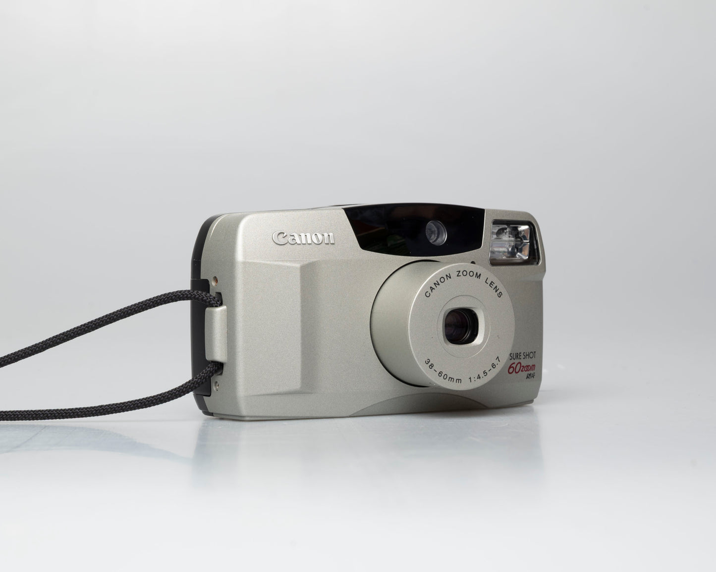 Canon Sure Shot 60 Zoom appareil photo argentique 35mm avec étui (série 47503086)