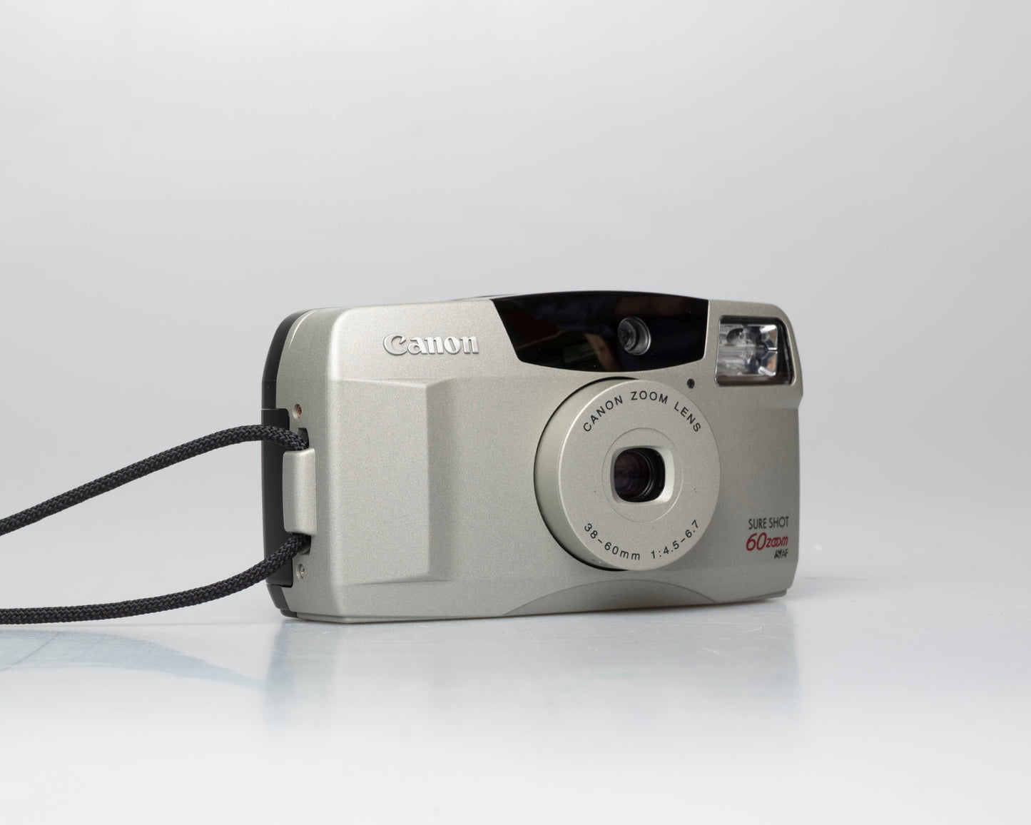 Canon Sure Shot 60 Zoom appareil photo argentique 35mm avec étui (série 47503086)