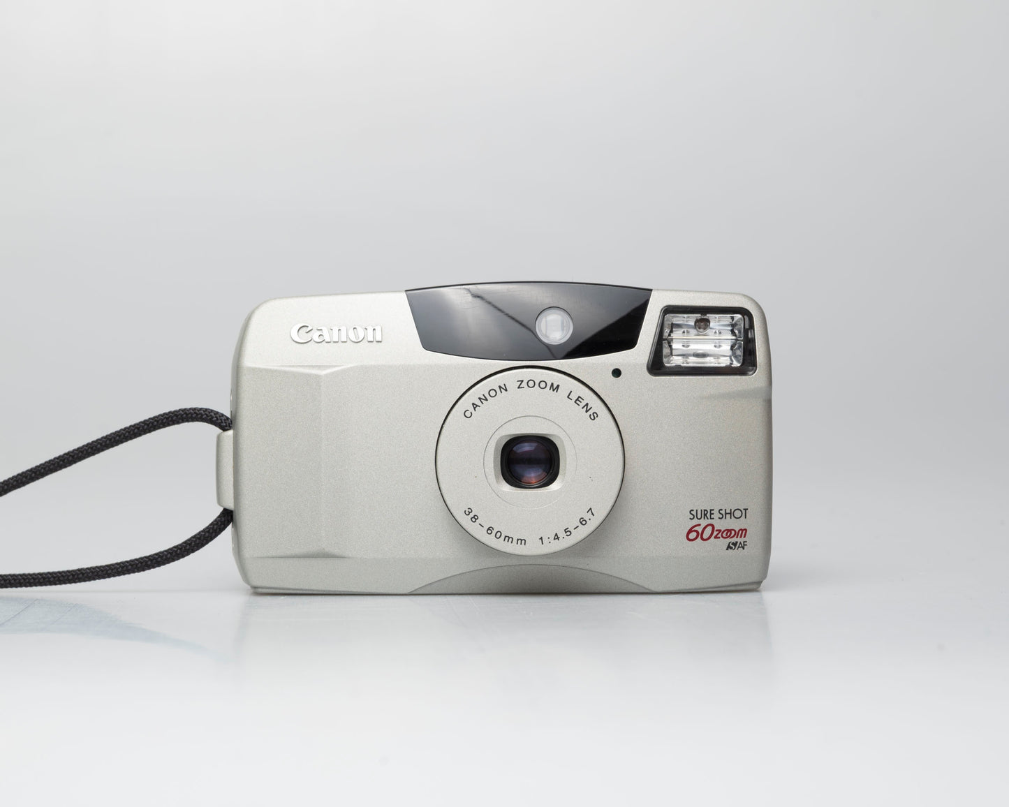 Canon Sure Shot 60 Zoom appareil photo argentique 35mm avec étui (série 47503086)