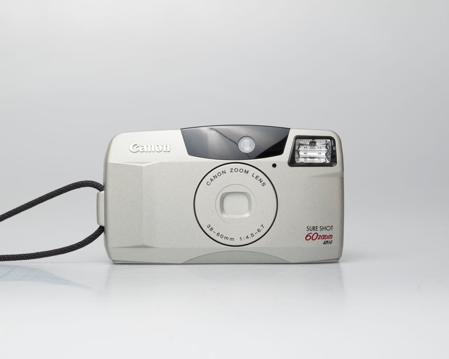 Canon Sure Shot 60 Zoom appareil photo argentique 35mm avec étui (série 47503086)