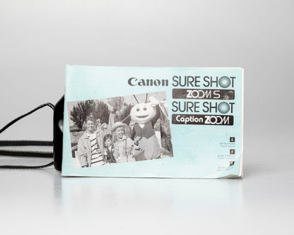 Canon Sure Shot Zoom S 35mm camera w/ manual (serial 3931088)
