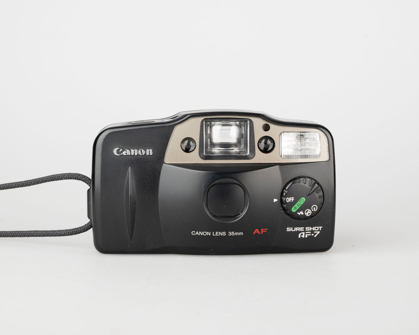 Canon Sure Shot AF-7 35mm camera w/ case (serial 1540173)