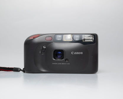 Canon Sure Shot Joy 35mm camera w/ case (serial 2351574)
