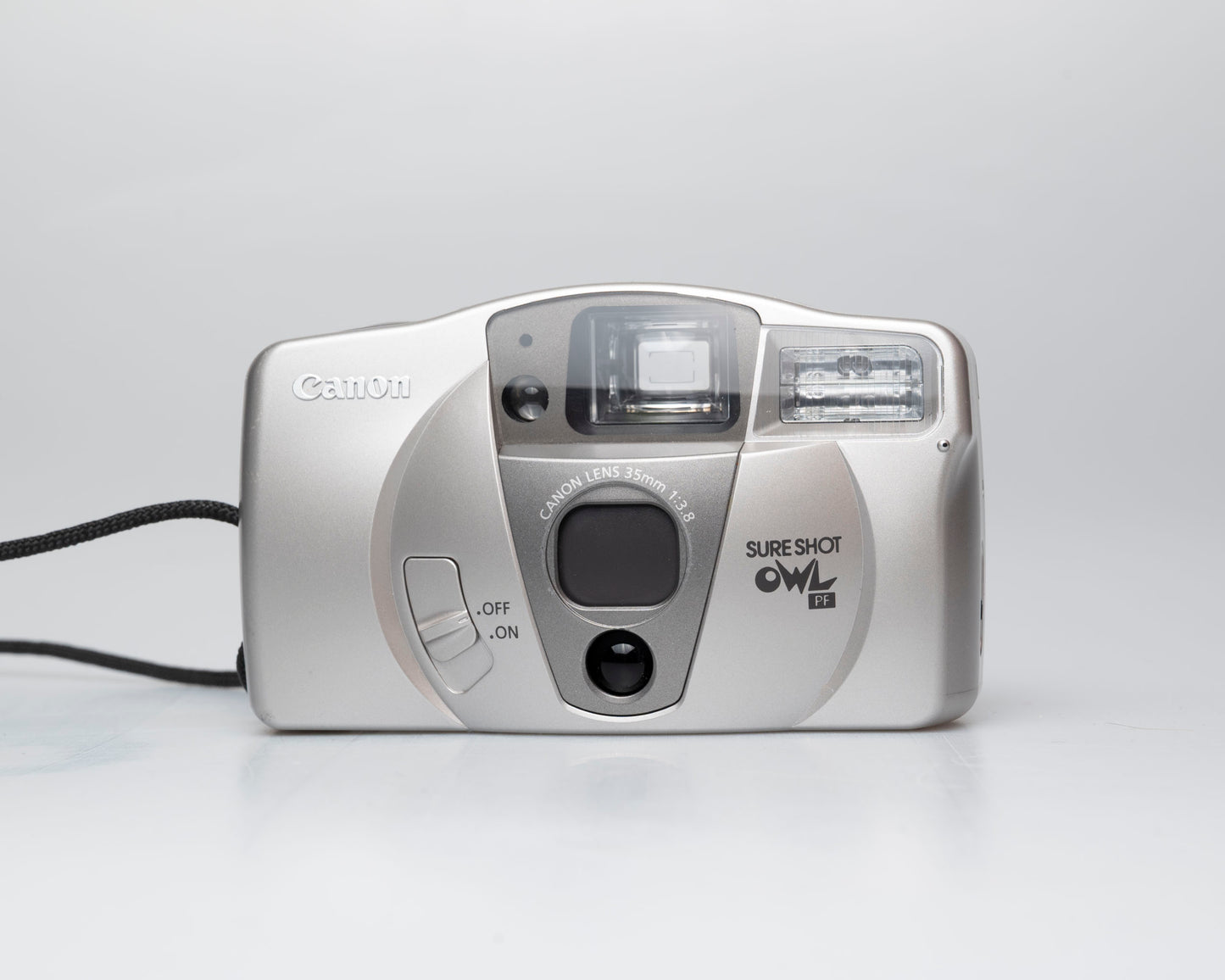 Canon Sure Shot Owl PF 35mm film camera (serial 4851657)
