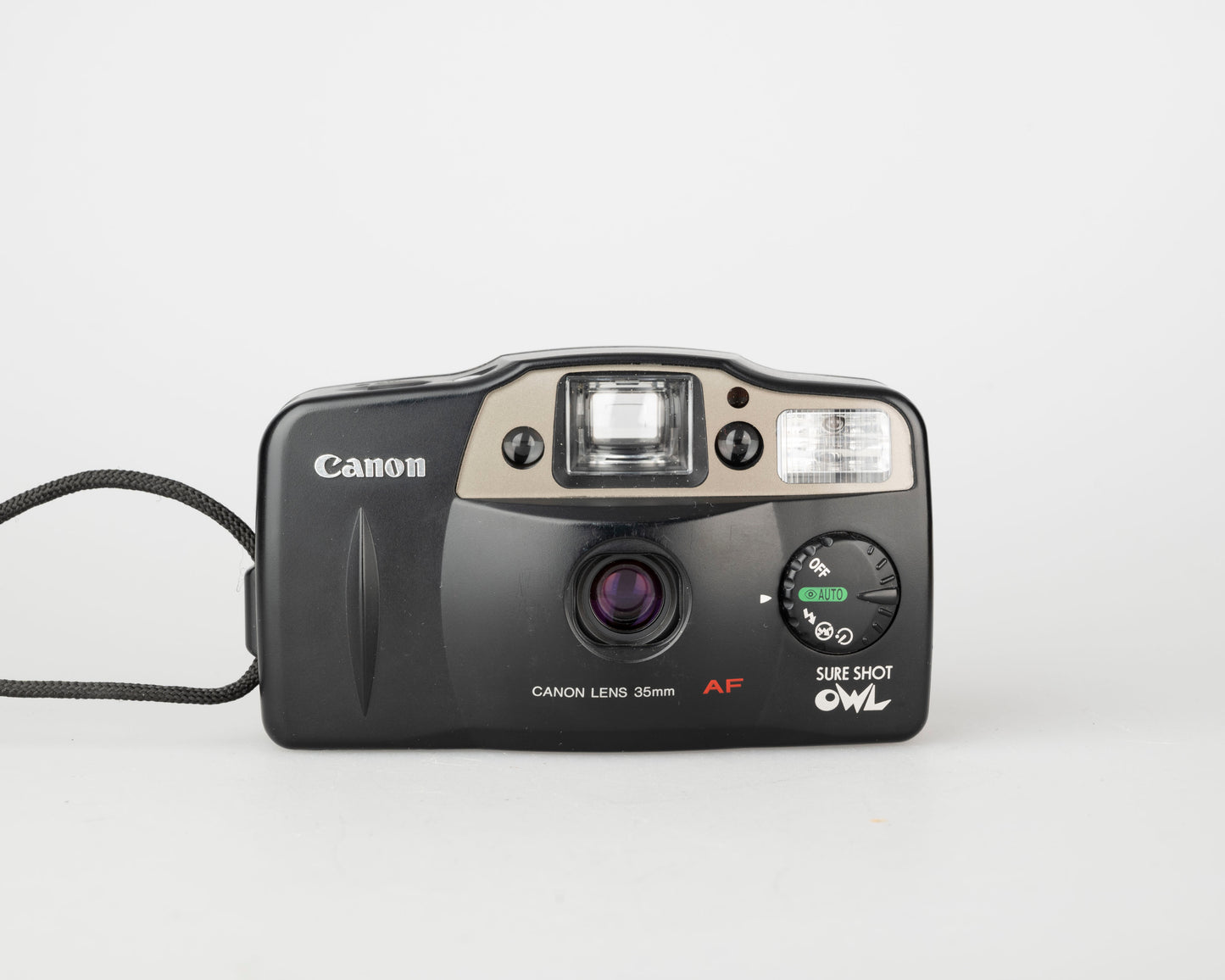 Canon Sure Shot Owl 35mm camera w/ case (serial 3642342)