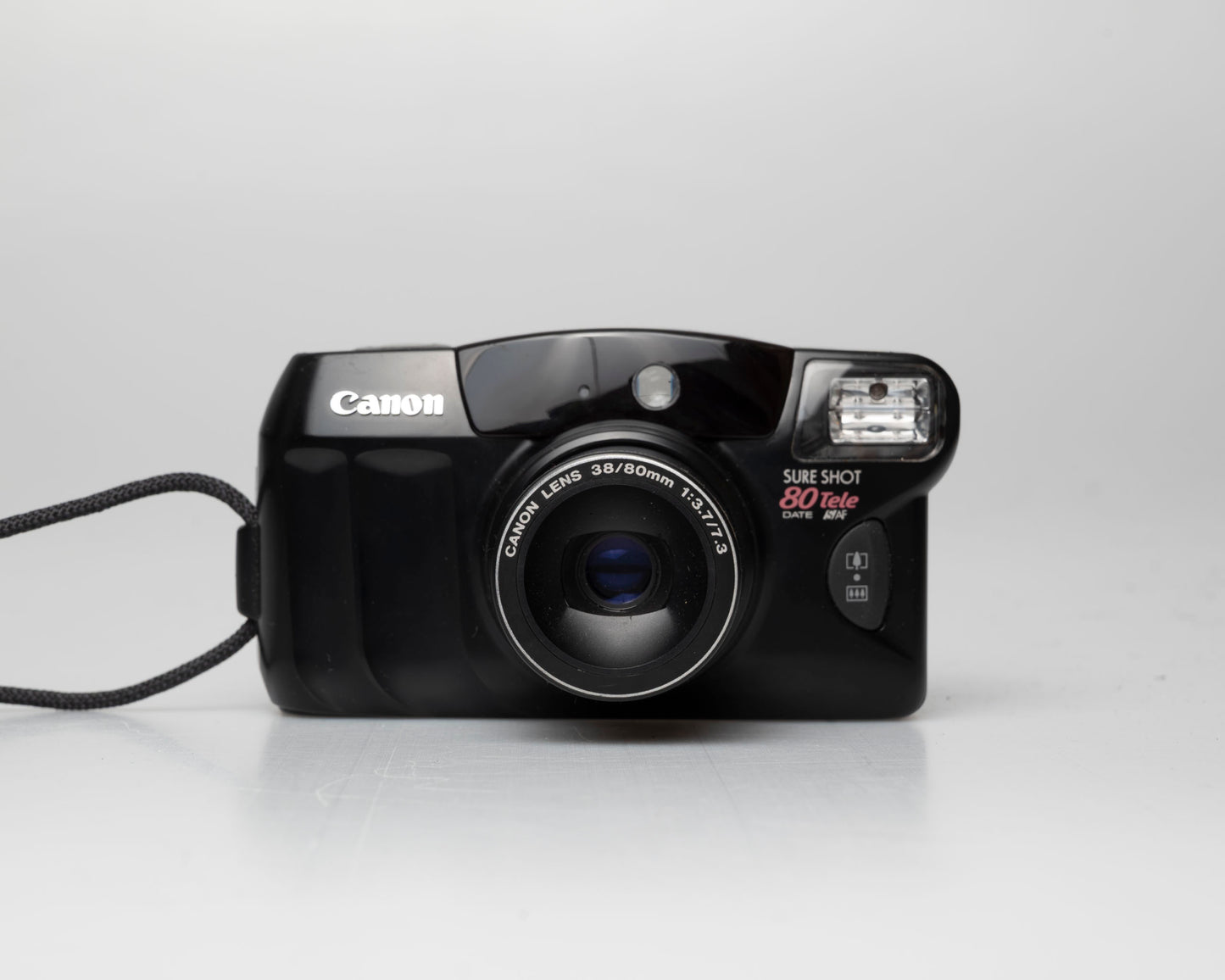 Canon Sure Shot 80 Tele 35mm camera w/ case (serial 9413109)