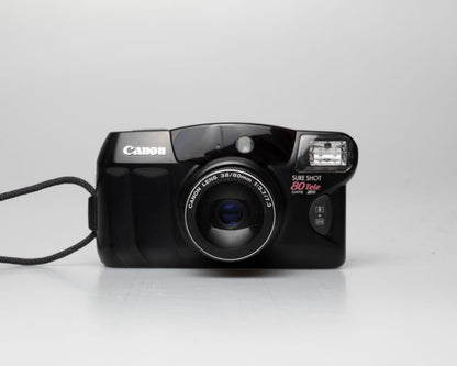 Canon Sure Shot 80 Tele 35mm camera w/ case (serial 9413109)