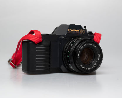 Canon T50 left angle