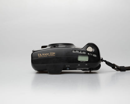 Fuji DL-1000 (aka Discovery 1000 Zoom) 35mm point-and-shoot; top; off