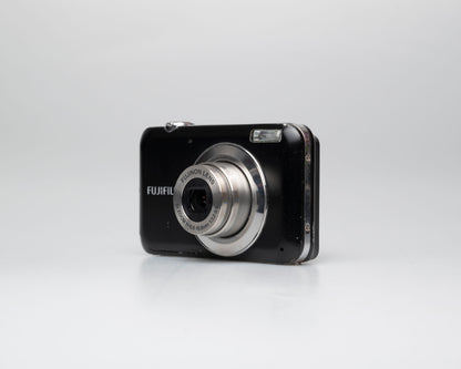 Fujifilm Finepix JV100 digicam w/ 12 MP CCD sensor + battery + charger + 8GB SD card (serial08607054)
