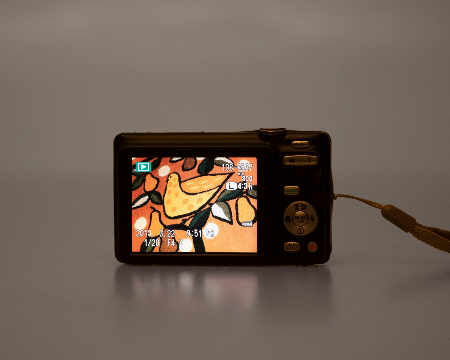 Fujifilm Finepix JX650 16 MP CCD sensor digicam w/ battery + charger + 8GB SD card (serial 4SG50713)