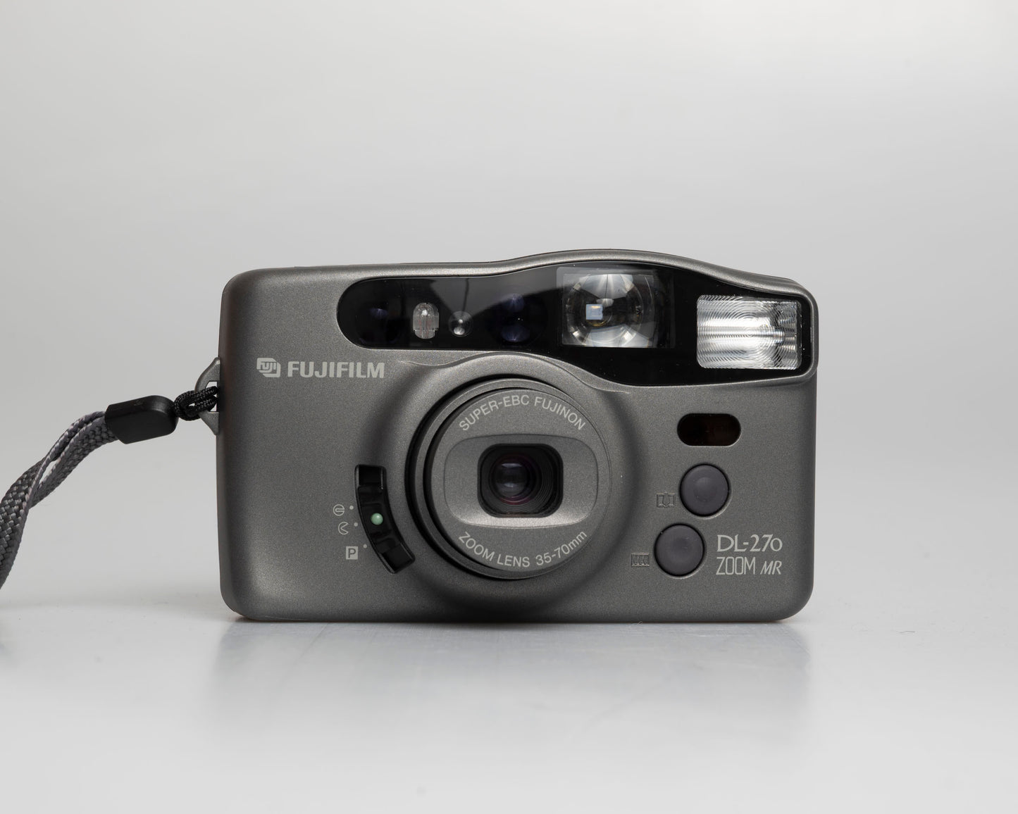 Fujifilm DL-270 Zoom MR 35mm camera w/ case + remote (serial 71105456)
