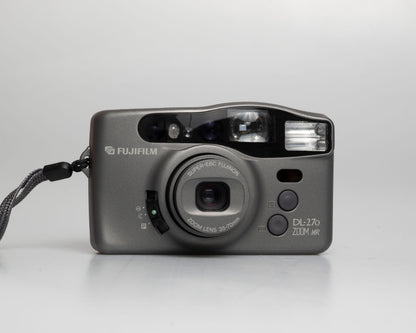 Fujifilm DL-270 Zoom MR 35mm camera w/ case + remote (serial 71105456)