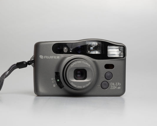 Fujifilm DL-270 Zoom MR 35mm camera w/ case + remote (serial 71105456)