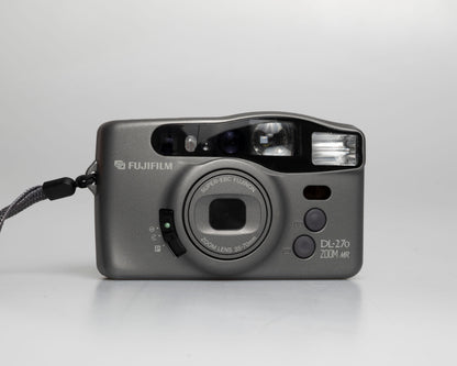 Fujifilm DL-270 Zoom MR 35mm camera w/ case + remote (serial 71105456)
