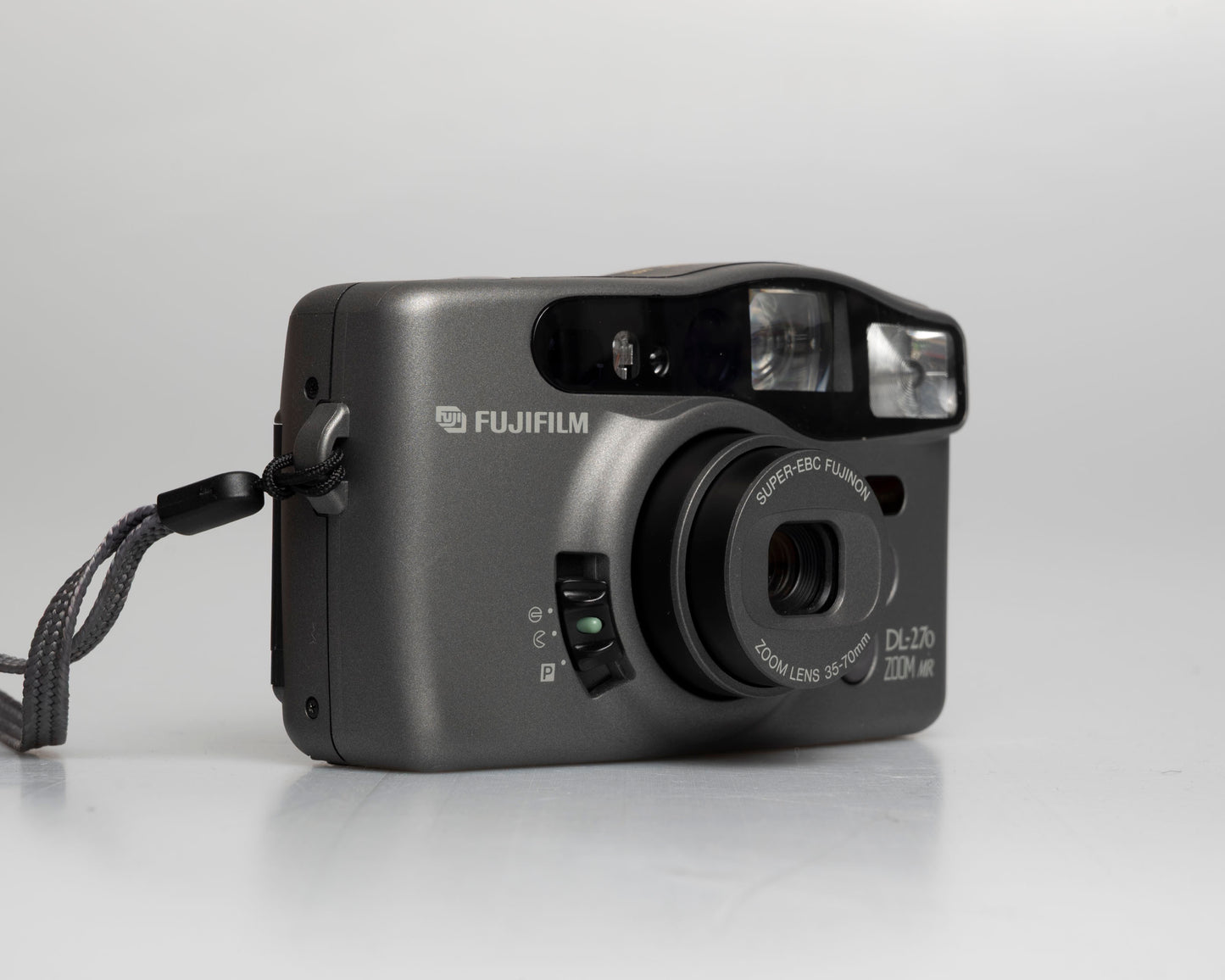 Fujifilm DL-270 Zoom MR 35mm camera w/ case + remote (serial 71105456)