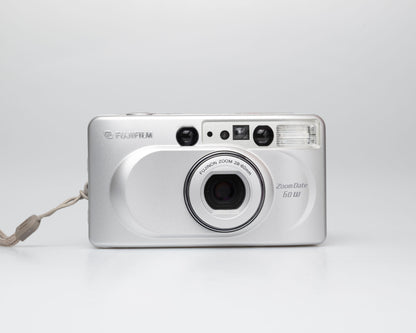 Fujifilm Zoom Date 60W 35mm camera w/ case + manual (serial 4044877)