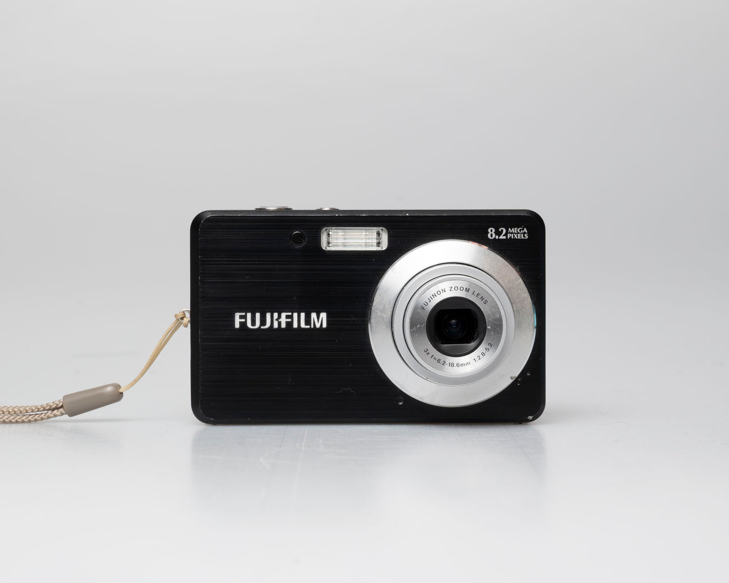 Fujifilm Finepix J10 8.2 MP digicam w/ battery + charger + 8GB SD card (serial 8UG02712)