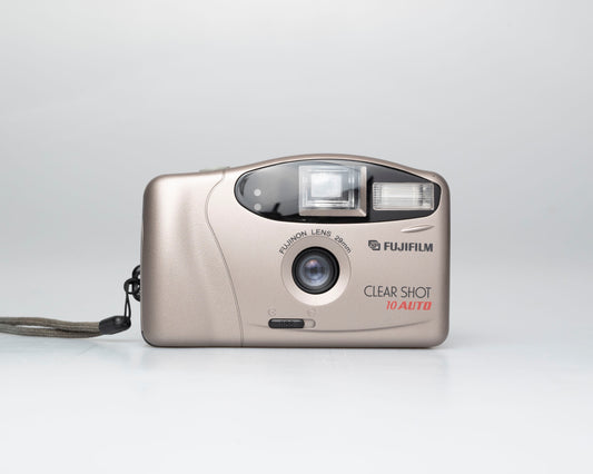 Fujifilm Clear Shot 10 Auto 35mm film camera w/ case (serial 4011813)