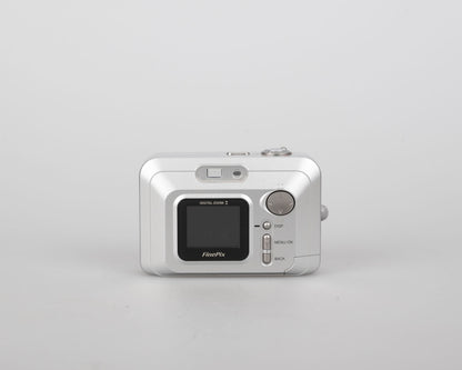 Fujifilm Finepix A200 2 MP CCD sensor digicam (uses AA batteries + xD cards)