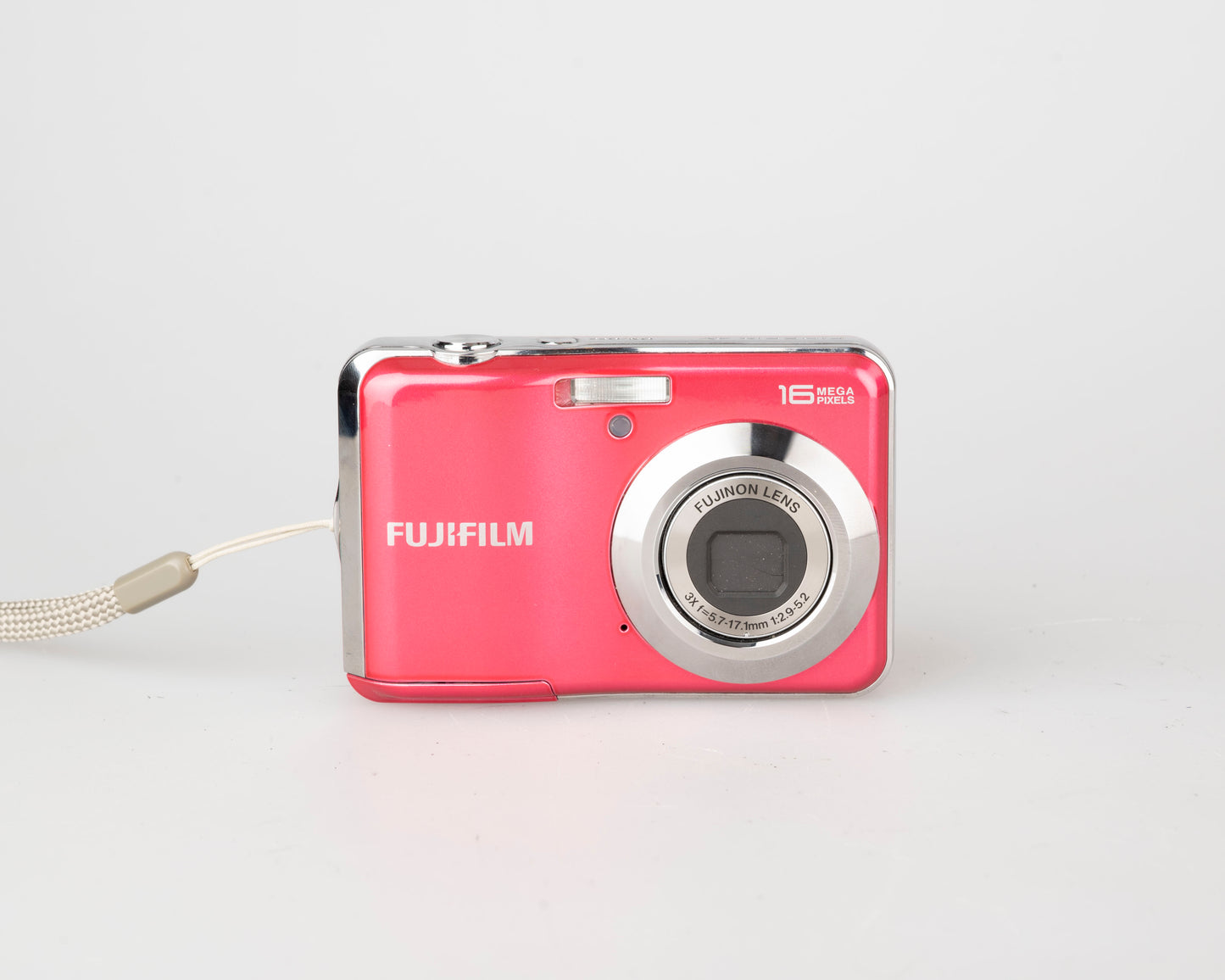 Fujifilm Finepix AV250 digicam w/ 16 MP CCD sensor + 2GB SD card (uses AA batteries)